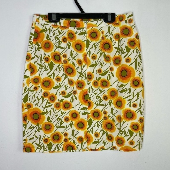 Isaac Mizrahi designer floral retro mini skirt - Picture 3 of 6